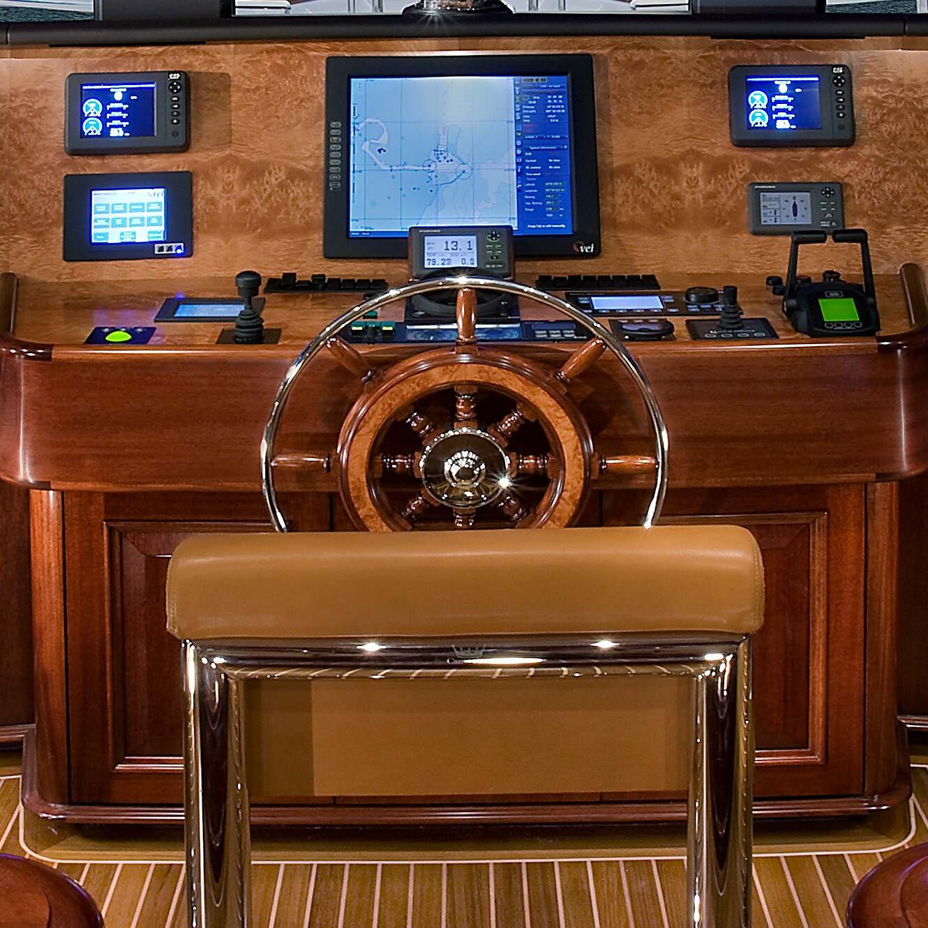 boat steering wheel