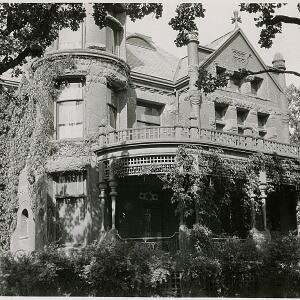 Historical photo of the Foley Mansion from the National Register of Historic Places